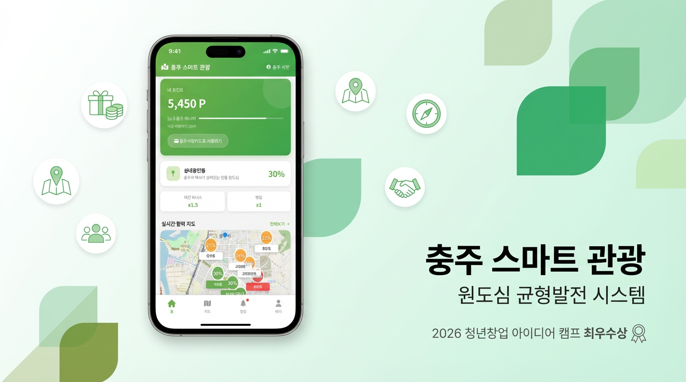 충주 원도심 문제해결 균형발전 시스템